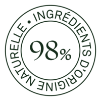 Percentagem de ingredientes naturais da Curl Mask