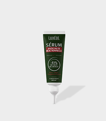 Sérum de reação para a queda de cabelo